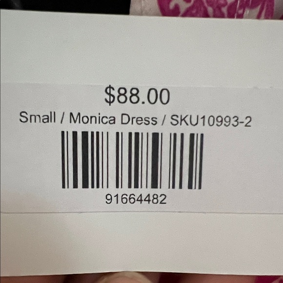 Pinch Pink and White Paisley Maxi Dress - Picture 8 of 8